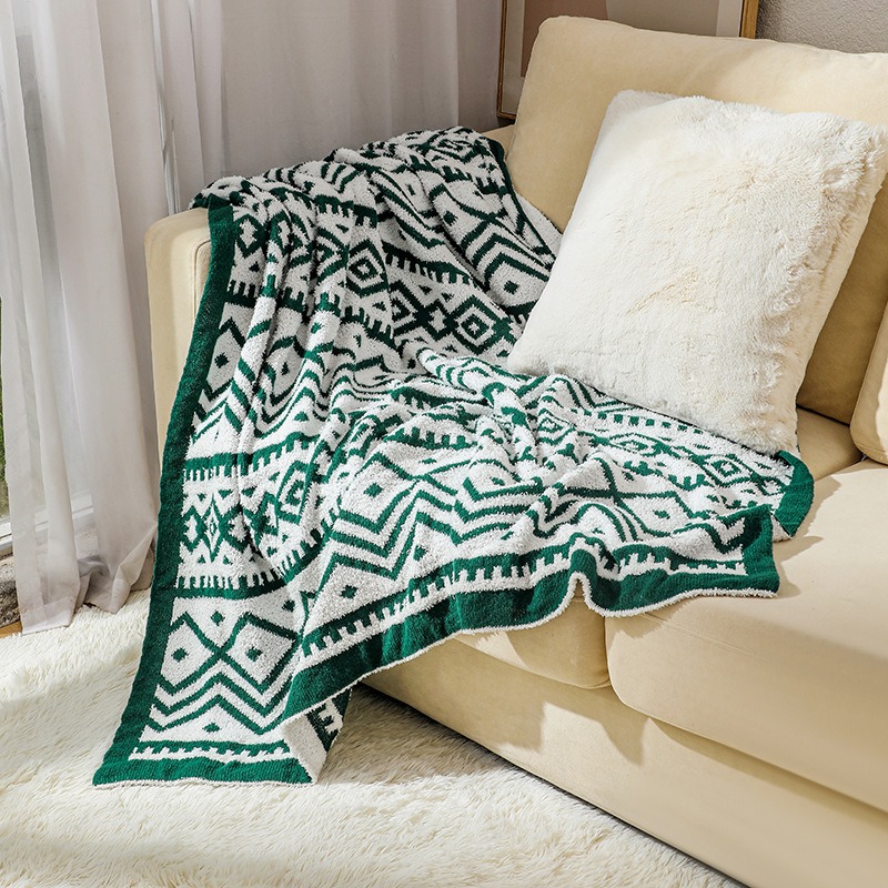 Boho Throw Blanket Fringe - Nova Manta de Sofá Boho de