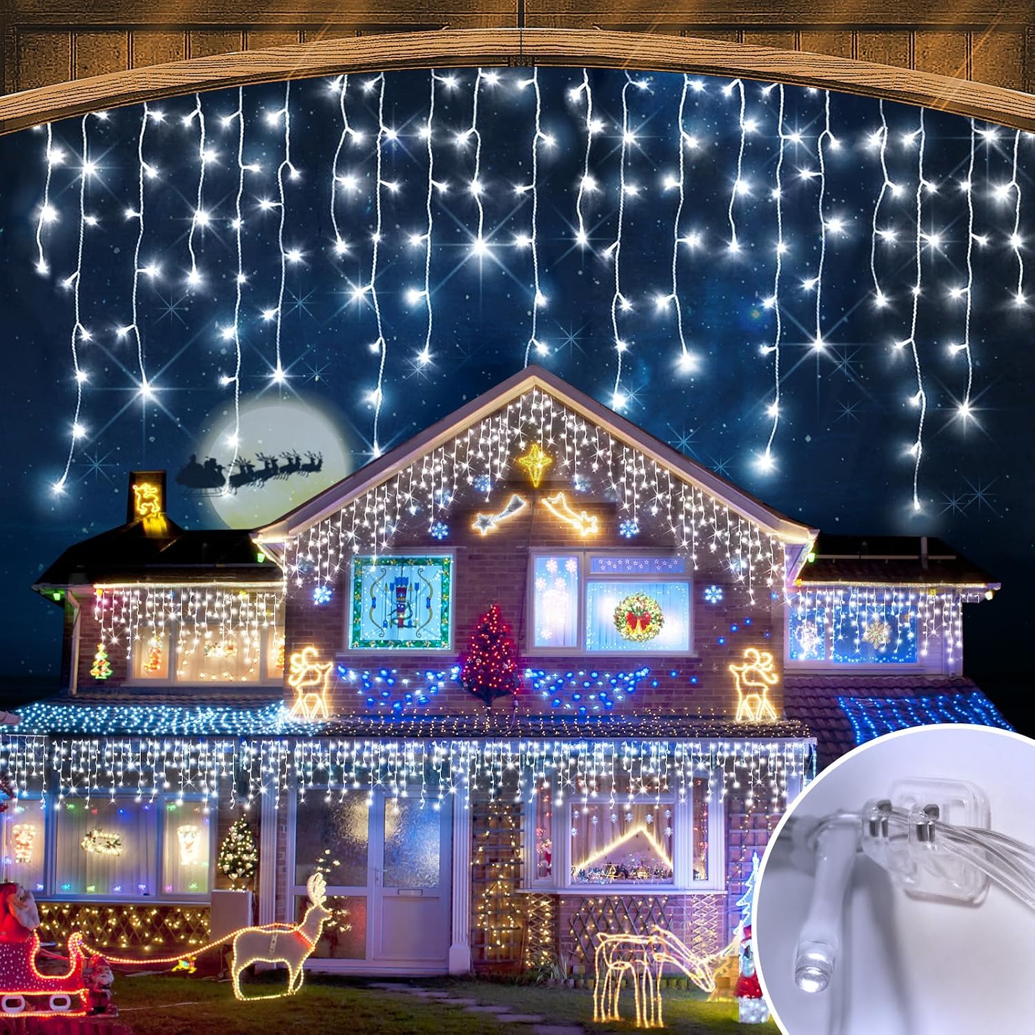 Lighting - Luzes de Natal para exterior, 164