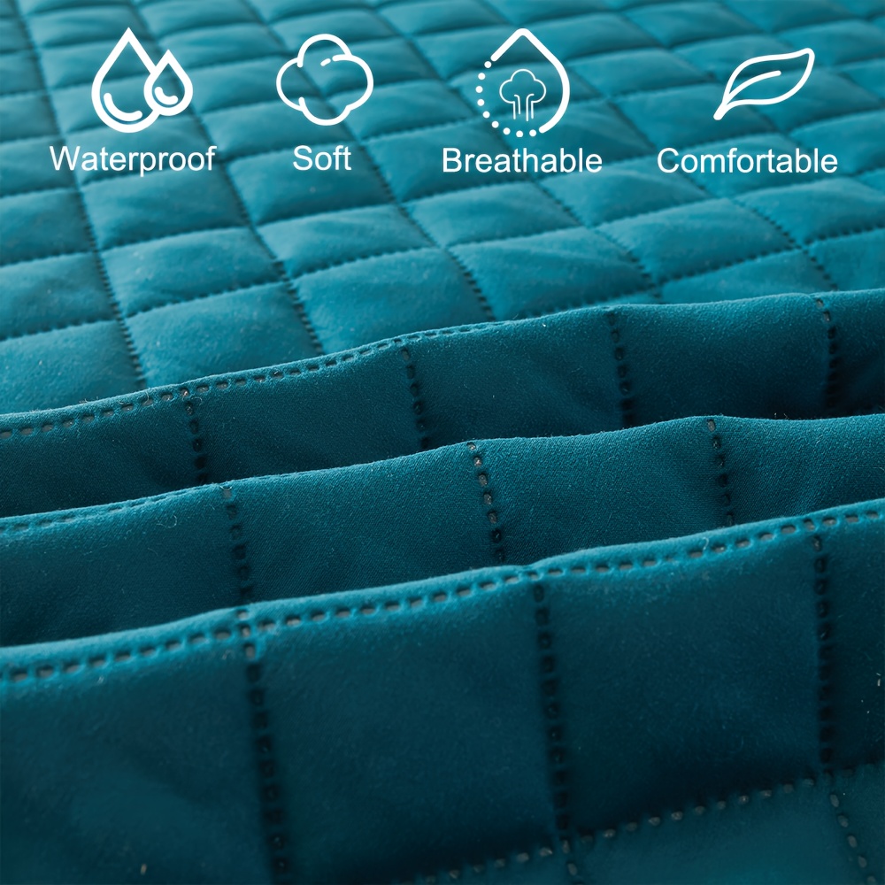 Waterproof Mattress Protector Breathable - 1pc Lençol Acolchoado Impermeável, Protetor de