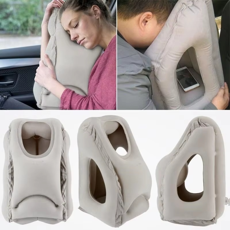 Anti Snore Contour Pillow - Almofada de ar inflável atualizada, travesseiro