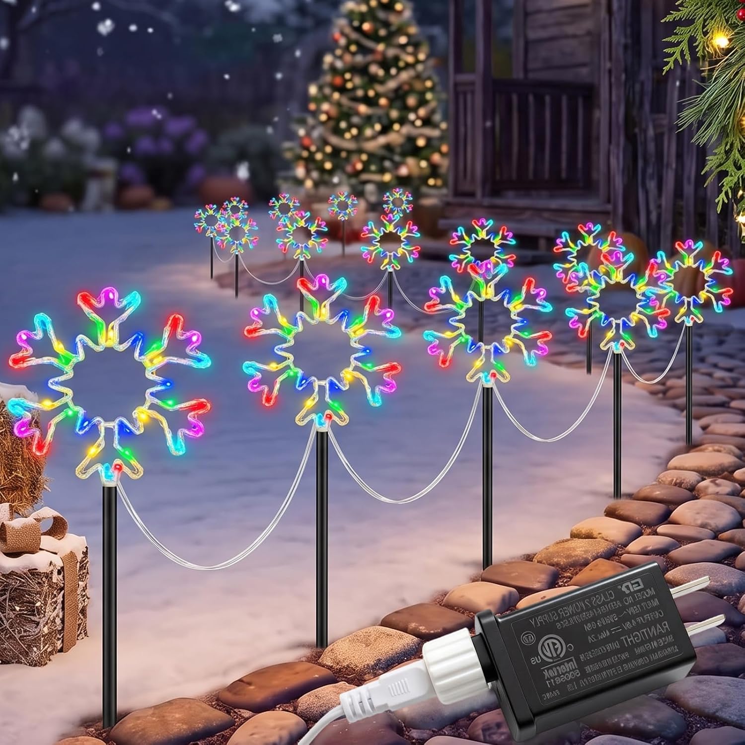 Lighting - Conjunto de luzes decorativas para exterior