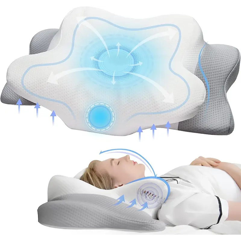 Memory Foam Orthopedic Pillow Neck Pain - Almofada ortopédica de espuma de memória