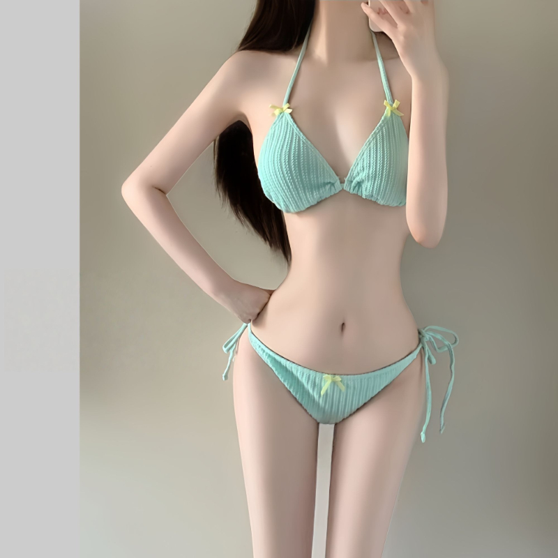 Bath - Conjunto de Biquíni Feminino de Manga