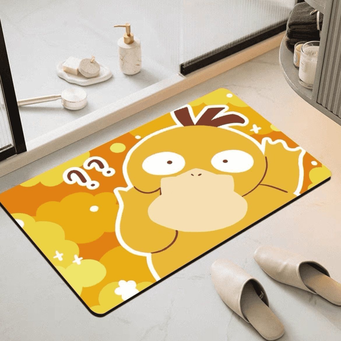 Quick Dry Diatomite Bath Mat - Tapete de banho de diatomito, resistente