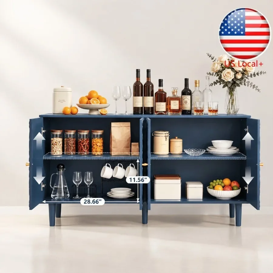 Storage & Organization - 59 Aparador Buffet com Armazenamento para