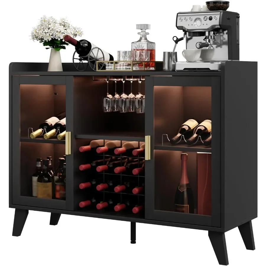 Armário de bar com luzes LED p - Storage & Organization avaliação e preço