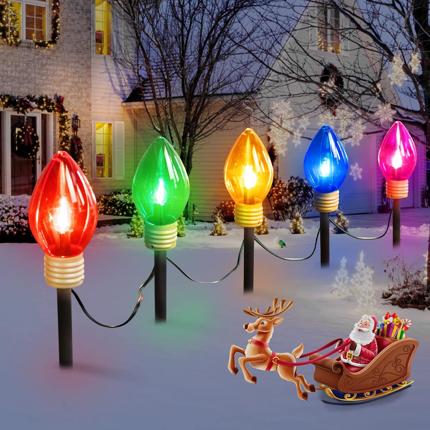 Luzes de Natal para caminhos,  - Lighting avaliação e preço