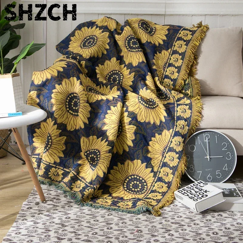 Manta de tecido com padrão de  - Boho Throw Blanket Fringe avaliação e preço